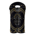 Vintage Virgo Zodiac Sign Print Double Neoprene Wine Tote