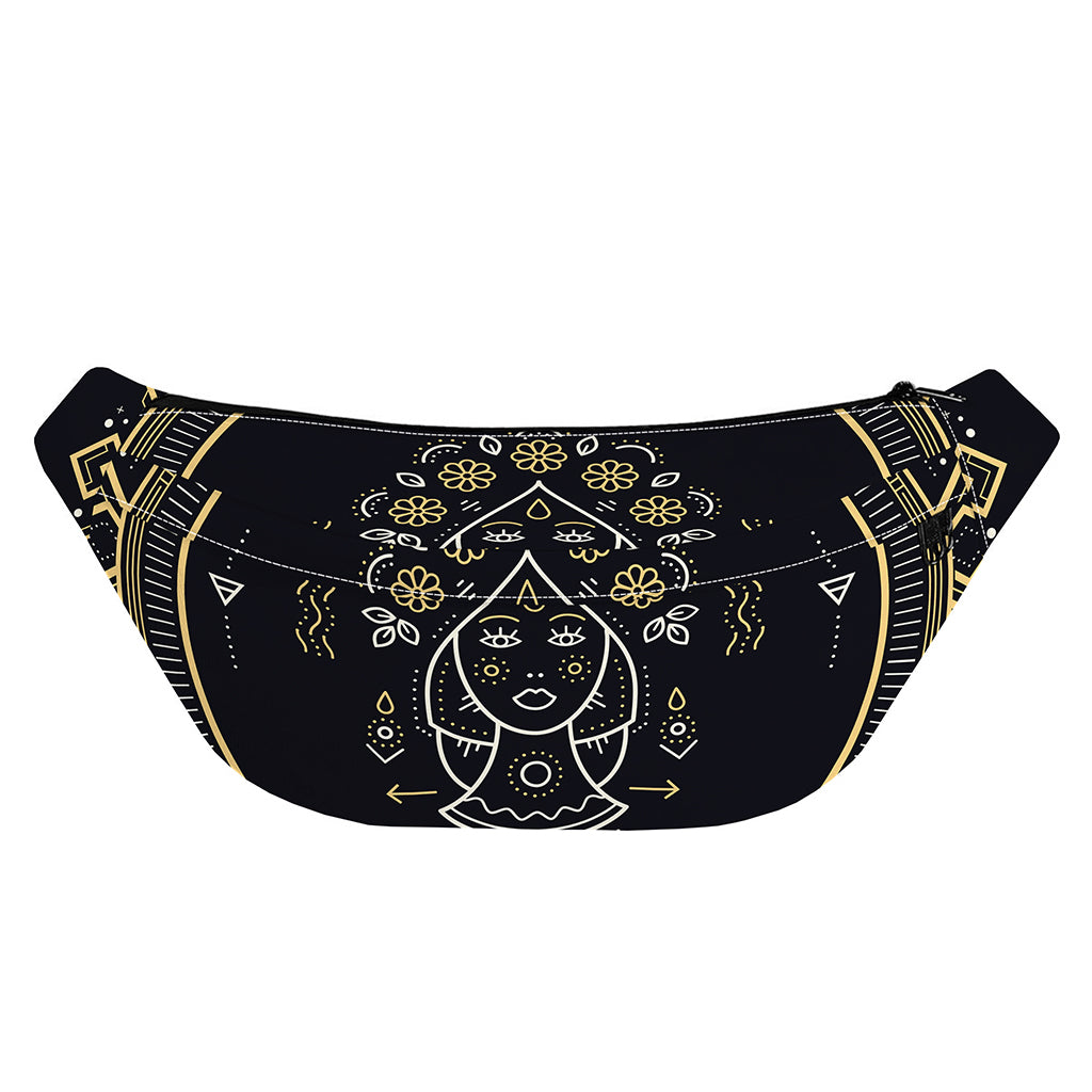 Vintage Virgo Zodiac Sign Print Fanny Pack