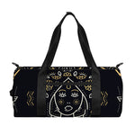 Vintage Virgo Zodiac Sign Print Gym Bag