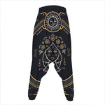 Vintage Virgo Zodiac Sign Print Hammer Pants