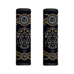 Vintage Virgo Zodiac Sign Print Handle Covers