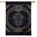 Vintage Virgo Zodiac Sign Print House Flag