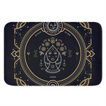 Vintage Virgo Zodiac Sign Print Indoor Door Mat