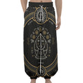 Vintage Virgo Zodiac Sign Print Lantern Pants