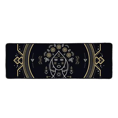 Vintage Virgo Zodiac Sign Print Long Kitchen Mat