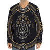 Vintage Virgo Zodiac Sign Print Long Sleeve Baseball Jersey