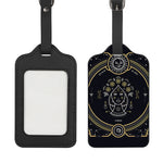 Vintage Virgo Zodiac Sign Print Luggage Tag