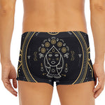 Vintage Virgo Zodiac Sign Print Men's Short Boxer Briefs