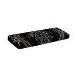 Vintage Virgo Zodiac Sign Print Piano Keyboard Cover