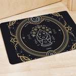 Vintage Virgo Zodiac Sign Print Polyester Doormat