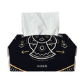 Vintage Virgo Zodiac Sign Print Rectangle Tissue Box Cover