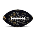 Vintage Virgo Zodiac Sign Print Rugby Ball
