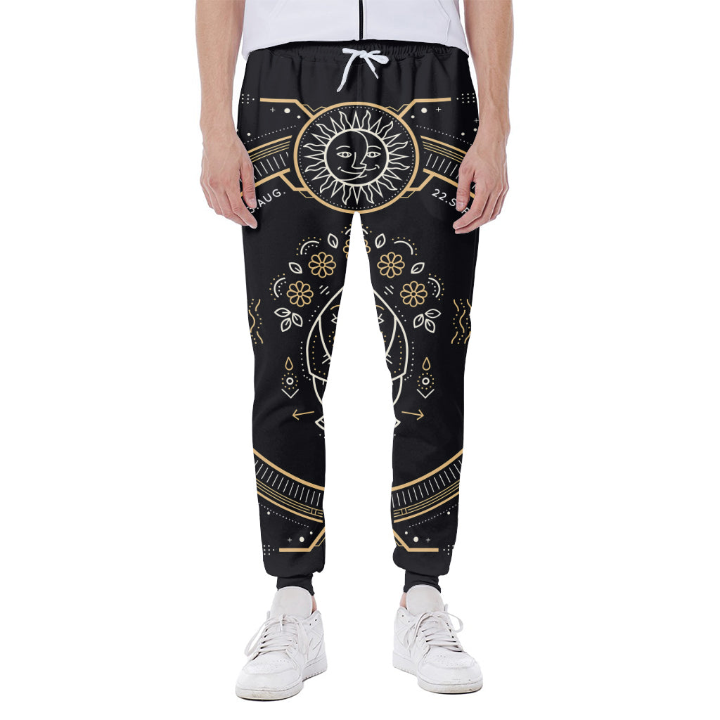 Vintage Virgo Zodiac Sign Print Scuba Joggers