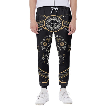 Vintage Virgo Zodiac Sign Print Scuba Joggers