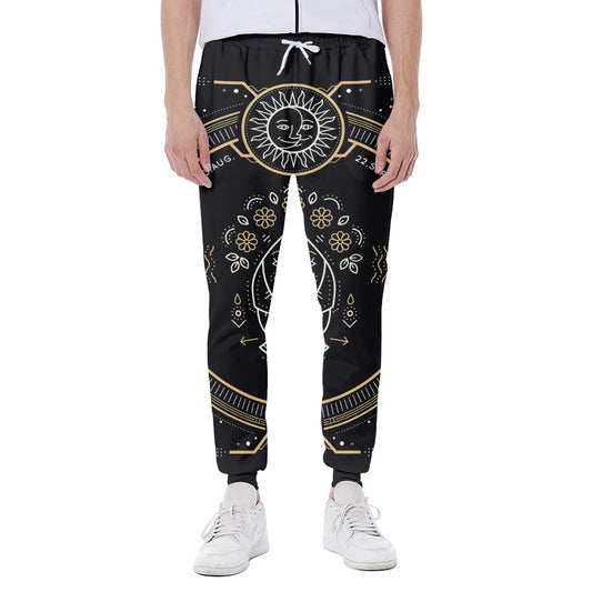 Vintage Virgo Zodiac Sign Print Scuba Joggers