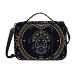 Vintage Virgo Zodiac Sign Print Shoulder Strap Bible Bag