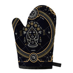 Vintage Virgo Zodiac Sign Print Single Oven Mitt
