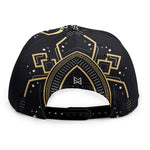 Vintage Virgo Zodiac Sign Print Snapback Cap