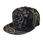 Vintage Virgo Zodiac Sign Print Snapback Cap