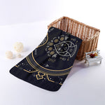Vintage Virgo Zodiac Sign Print Towel