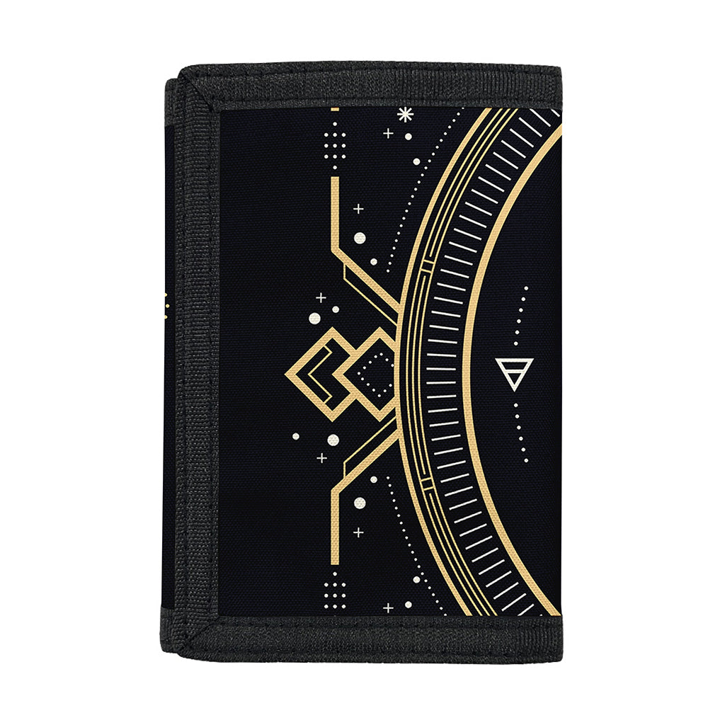 Vintage Virgo Zodiac Sign Print Trifold Wallet