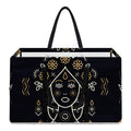 Vintage Virgo Zodiac Sign Print Utility Tote Bag
