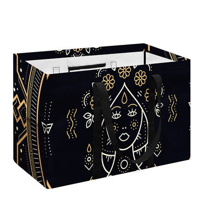 Vintage Virgo Zodiac Sign Print Utility Tote Bag