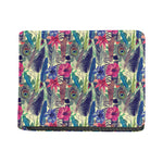 Vintage Watercolor Feather Print Bifold Wallet