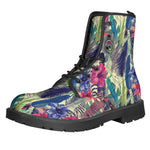 Vintage Watercolor Feather Print Backpack