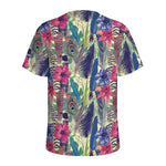 Vintage Watercolor Feather Print Men's Sports T-Shirt