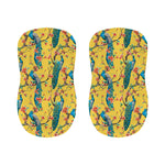 Vintage Watercolor Peacock Print Bar Stool Covers