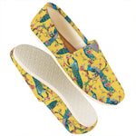 Vintage Watercolor Peacock Print Casual Shoes