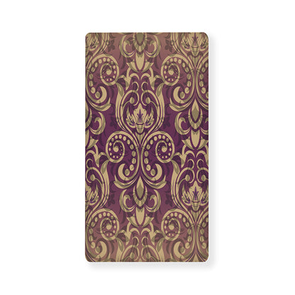 Vintage Western Damask Floral Print Baby Crib Sheet