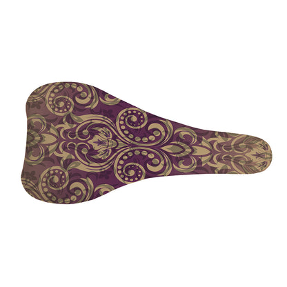 Vintage Western Damask Floral Print Bicycle Seat Cover