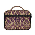 Vintage Western Damask Floral Print Briefcase Bible Bag