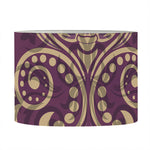 Vintage Western Damask Floral Print Drum Lamp Shade