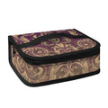 Vintage Western Damask Floral Print Small Lunch Bag