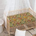 Vintage Wicca Tarot Card Print Baby Crib Sheet