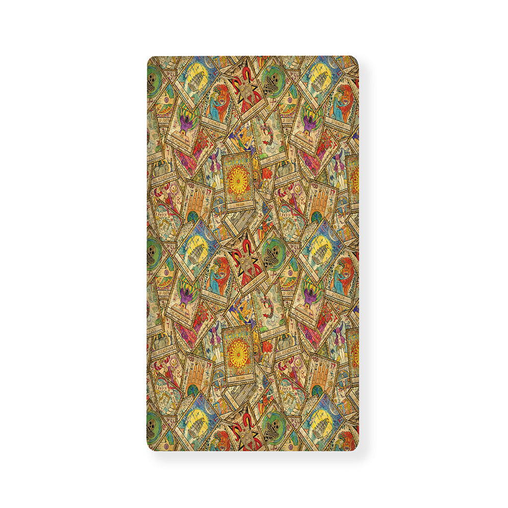Vintage Wicca Tarot Card Print Baby Crib Sheet