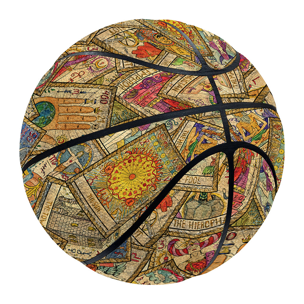 Vintage Wicca Tarot Card Print Basketball