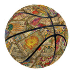 Vintage Wicca Tarot Card Print Basketball