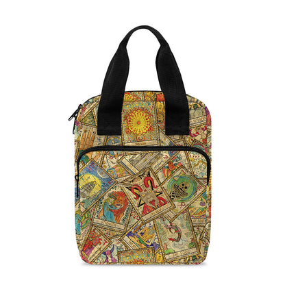 Vintage Wicca Tarot Card Print Bible Tote Bag