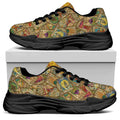 Vintage Wicca Tarot Card Print Black Chunky Shoes