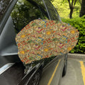 Vintage Wicca Tarot Card Print Car Side Mirror Covers