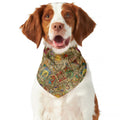 Vintage Wicca Tarot Card Print Dog Bandana