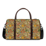 Vintage Wicca Tarot Card Print Duffle Bag