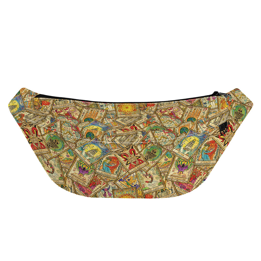 Vintage Wicca Tarot Card Print Fanny Pack
