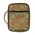Vintage Wicca Tarot Card Print Front Pocket Bible Bag