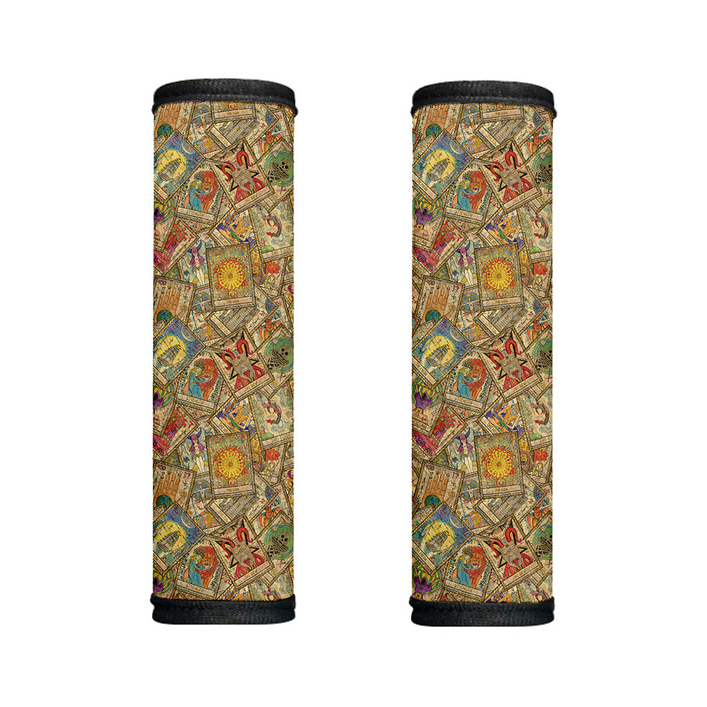 Vintage Wicca Tarot Card Print Handle Covers