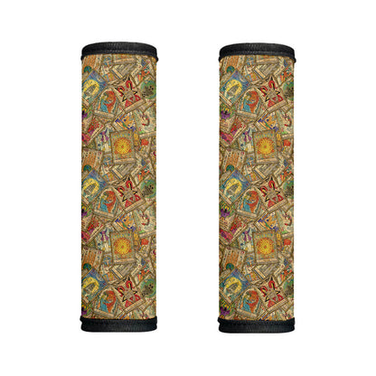 Vintage Wicca Tarot Card Print Handle Covers